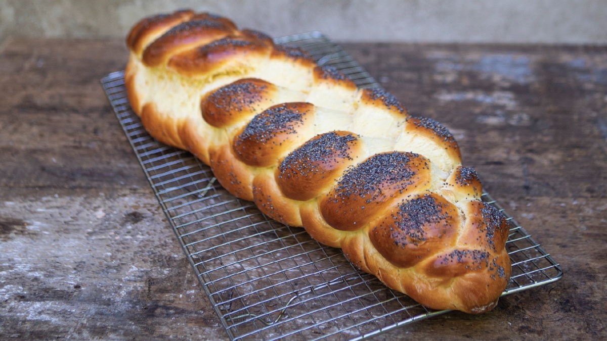 Trenza dulce de amapola